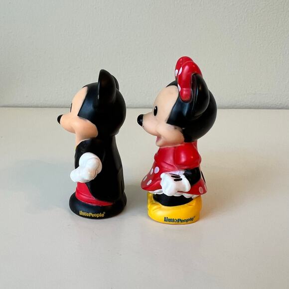 Fisher-Price Little People Mickey and Minnie Mouse Toy Figures - Picture 4 of 7